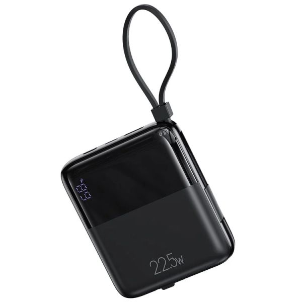 Pin Dự Phòng USAMS CD186 PB69 20W Mini Digital Display 10000mAh