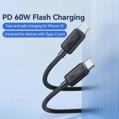 Cáp Sạc USAMS SJ691 | SJ696 | SJ701 Type-C to Type-C 60W Charger Cord 2m