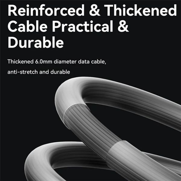 Cáp Sạc USAMS SJ684 Type-C to Type-C 100W Data Cord 1.2m