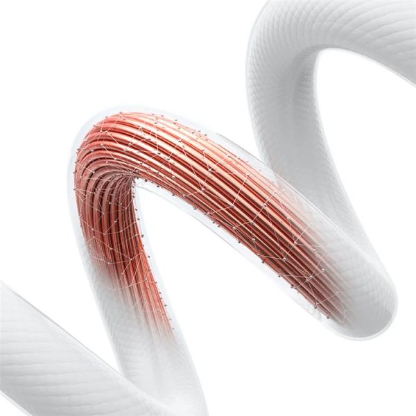 Cáp Cạc USAMS SJ658 Cloud Series USB-A to Type-C Braided Data with Light