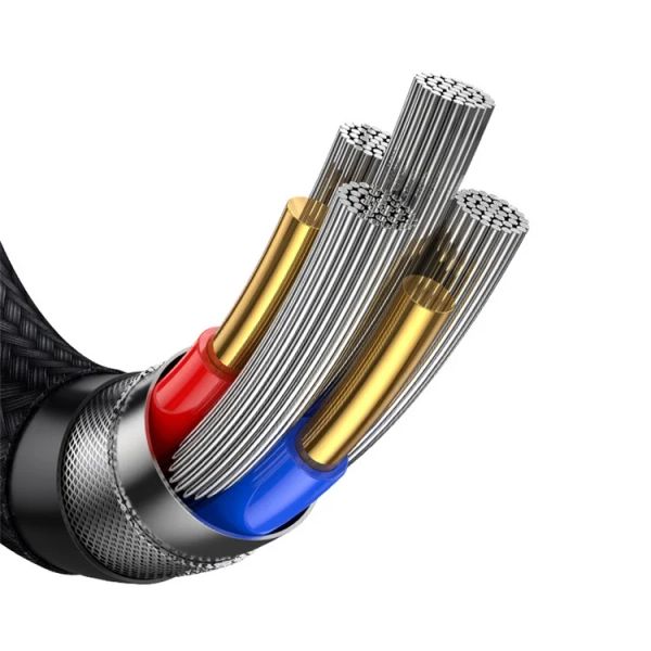 Cáp Sạc USAMS SJ630 | SJ631 U85 USB-A to Type-C Aluminum Alloy Braided Data Cord