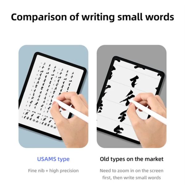 Bút Cảm Ứng Điện Dung USAMS ZB254 Sạc Không Dây (Bluetooth v5.0, 9H, 130mAh)