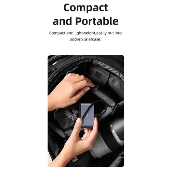 Hub Mở Rộng Kết Nối Đa Năng 4-in-1 USAMS SJ627 (Type-C to USB3.0*1 + USB2.0*2 + PD 60W)