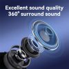 Loa Bluetooth Di Động Mini USAMS YX014 (Bluetooth v5.3, 1200mAh, Subwoofer, with Colorful Light, 360° Surround Sound)