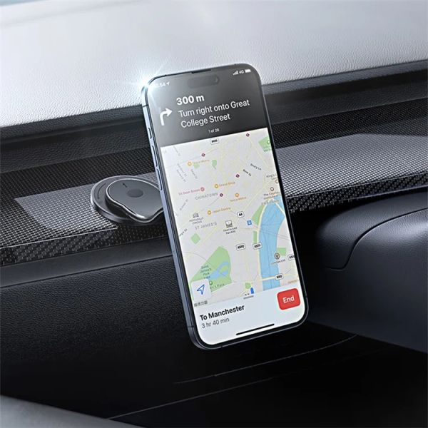 Giá Đỡ Điện Thoại Nam Châm Trên Ô Tô USAMS ZJ079 (Xoay 180°)