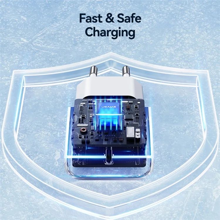 Củ Sạc Nhanh USAMS CC226 T65 PD 20W