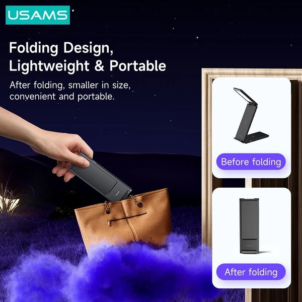 Đế sạc không dây USAMS CD181 15W 3in1