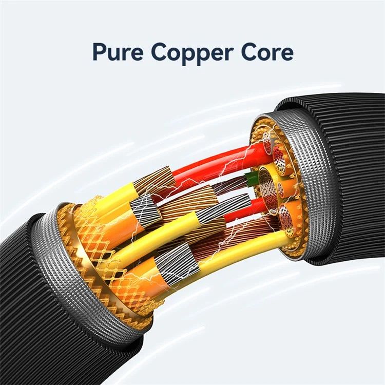Cáp Sạc USAMS SJ688 | SJ693 | SJ698 KY Series USB to Type-C Striped Data Cord 2m