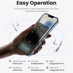Tai nghe không dây TWS USAMS XD19 (Bluetooth v5.3, 6H, Dual-Mic ENC)