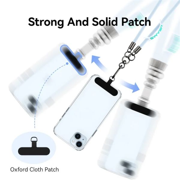 Dây đeo điện thoại USAMS ZB282 8mm Diameter Crossbody Strap Neck