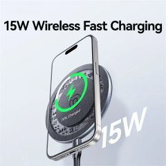 Đế Sạc Không Dây USAMS CD223 15W Ultra Slim Wireless Charging Pad