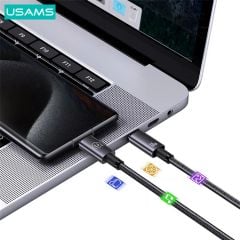 Cáp sạc nhanh SJ661 | SJ664 | SJ678 Type-C To Type-C 60W Aluminum Alloy Sufeng Series