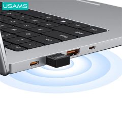 USB Bluetooth 5.3 USAMS ZB285 Adapter HiFi Sound Wireless Audio Receiver