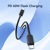 Cáp Sạc USAMS SJ691 | SJ696 | SJ701 Type-C to Type-C 60W Charger Cord 3m