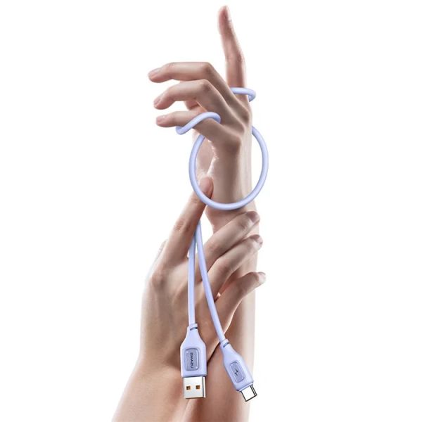 Cáp Sạc USAMS SJ619 USB to Type-C 3A Cord Epoxy Shell Silicone