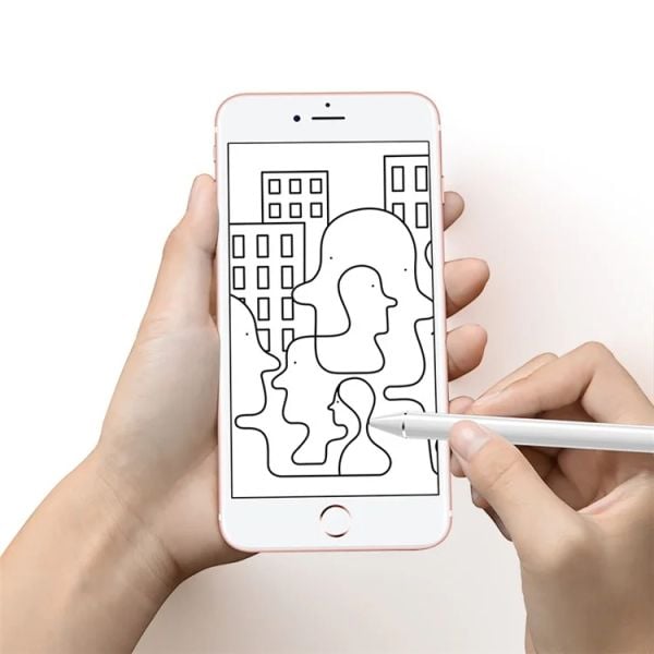 Bút Cảm Ứng Điện Dung USAMS ZB057 (Có Thể Sạc Qua USB)