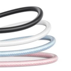 Cáp Cạc USAMS SJ658 Cloud Series USB-A to Type-C Braided Data with Light