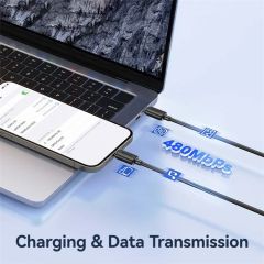 Cáp Sạc USAMS SJ691 | SJ696 | SJ701 Type-C to Type-C 60W Charger Cord 2m