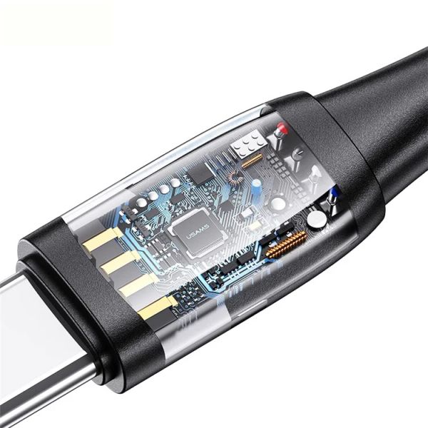 Cáp Sạc Đa Năng USAMS SJ645 | SJ646 U85 6 in 1 PD 100W Aluminium Alloy Data Cord
