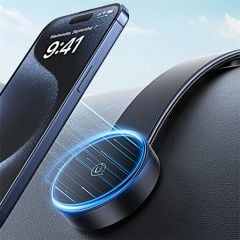 Giá Đỡ Điện Thoại Nam Châm Trên Ô Tô USAMS ZJ079 (Xoay 180°)