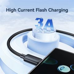 Cáp Sạc USAMS SJ688 | SJ693 | SJ698 KY Series USB to Type-C Striped Data Cord 2m