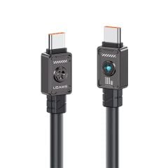 Cáp Sạc USAMS SJ684 Type-C to Type-C 100W Data Cord 1.2m
