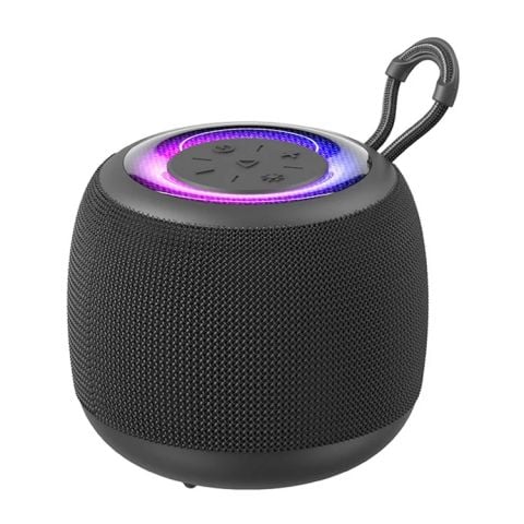 Loa Bluetooth Di Động Mini USAMS YX014 (Bluetooth v5.3, 1200mAh, Subwoofer, with Colorful Light, 360° Surround Sound)
