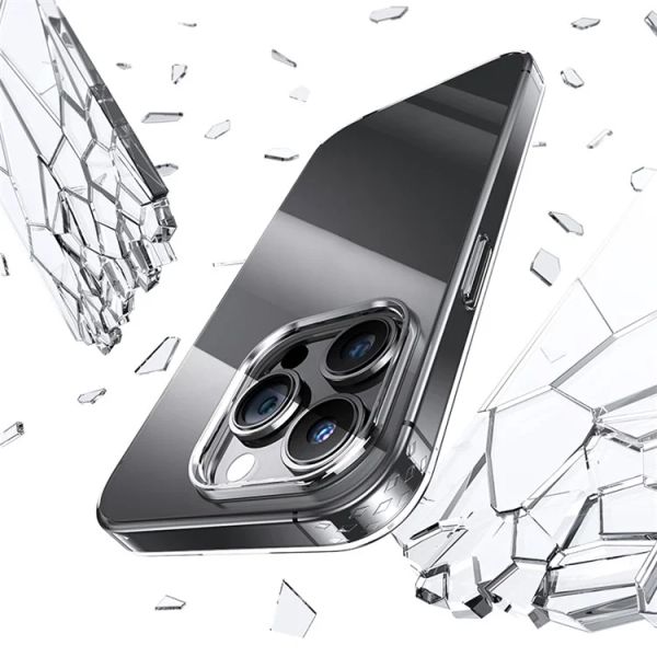 Ốp Lưng Nhựa Cứng TPU USAMS BH852 Shockproof Shell Cho iPhone 15