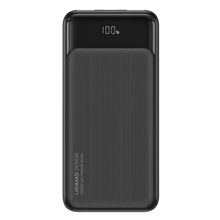 Pin Dự Phòng USAMS CD202 XY Series 30000mAh 10W (2*USB + 1*Type-C, with Digital Display)