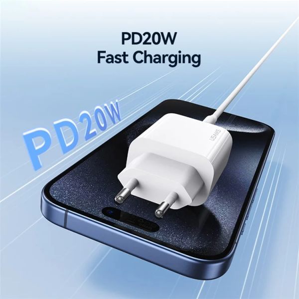Củ Sạc Nhanh USAMS CC226 T65 PD 20W