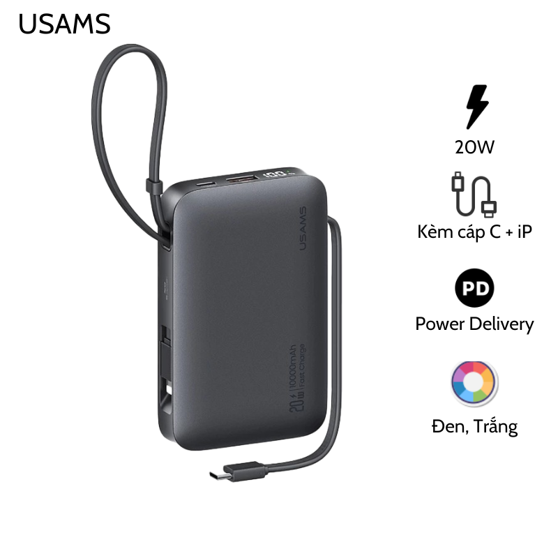 Pin dự phòng Pin sạc dự phòng Softbank BS-02, 20.000mAh, 22,5W - KLMobile