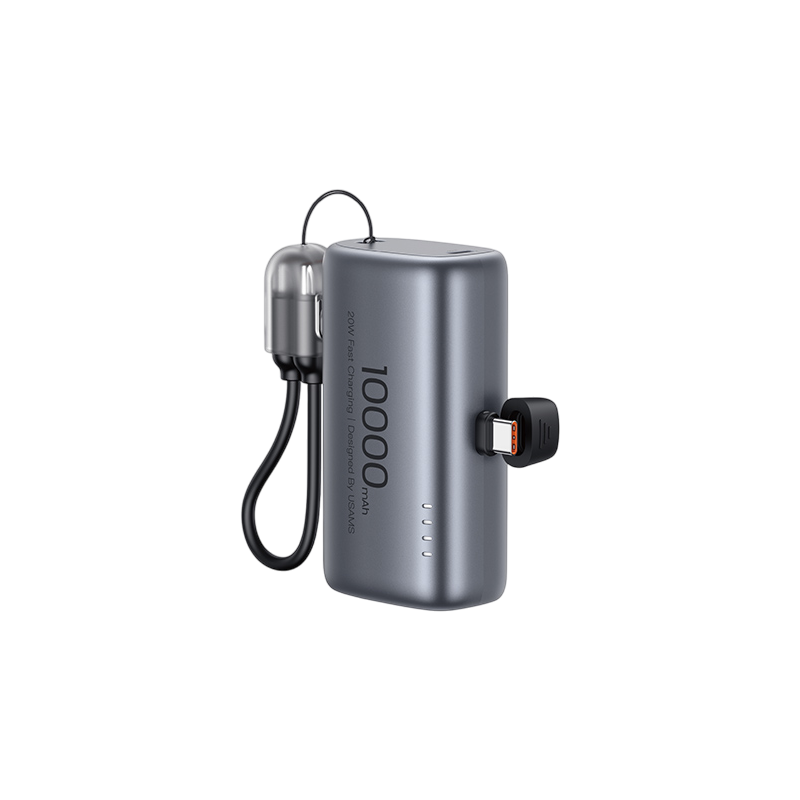 Pin Dự Phòng Mini USAMS CD252 PB82 10000mAh 20W (With Built-in Type-C port)