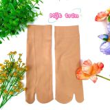 Sét Vớ Da Xỏ Ngón Set 10 Đôi Chống Trượt Dập silicon Hình Tik Tok , mang qua mắt cá chân SKA TIKTOK