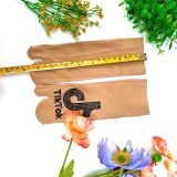 Sét Vớ Da Xỏ Ngón Set 10 Đôi Chống Trượt Dập silicon Hình Tik Tok , mang qua mắt cá chân SKA TIKTOK