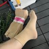 Tất Da  Nữ Xỏ Ngón chống trơn có gai Set 10 Đôi Chất Liệu Dày Dặn Mềm Mịn Co Giãn Tốt Dễ Phối Đồ mã 707 Chen Chen