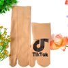 Sét Vớ Da Xỏ Ngón Set 10 Đôi Chống Trượt Dập silicon Hình Tik Tok , mang qua mắt cá chân SKA TIKTOK