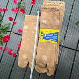 Tất Da Nữ Xỏ Ngón 10 đôi sKA Nam Cổ Bèo Chất Siêu Dày Dặn Mềm Mịn Co Giãn Tốt Phối Họa Tiết Thời Trang