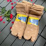 Tất Da Nữ Xỏ Ngón 10 đôi sKA Nam Cổ Bèo Chất Siêu Dày Dặn Mềm Mịn Co Giãn Tốt Phối Họa Tiết Thời Trang