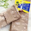 Tất Da Nữ Xỏ Ngón 10 đôi sKA Nam Cổ Bèo Chất Siêu Dày Dặn Mềm Mịn Co Giãn Tốt Phối Họa Tiết Thời Trang