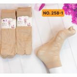 tất 10 đôi dập hoa văn  tạo điểm nhấn , che khuyết điểm , chất mềm mịn co dãn tốt guốc 258