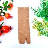 Tất Da Nữ Xỏ Ngón 10 đôi sKA Nam Cổ Bèo Chất Siêu Dày Dặn Mềm Mịn Co Giãn Tốt Phối Họa Tiết Thời Trang