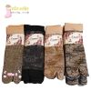 Tất Da Nữ Set 10 Đôi Xỏ Ngón Chất Liệu Dày Dặn Mềm Mịn Co Giãn Tốt Dễ Phối Đồ mã bông chìm Chen Chen 700