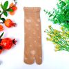 Tất Da Nữ Xỏ Ngón 10 đôi sKA Nam Cổ Bèo Chất Siêu Dày Dặn Mềm Mịn Co Giãn Tốt Phối Họa Tiết Thời Trang
