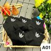 Tất Thể Thao Thương Hiệu set 10 đôi Phong Cách Trẻ Trung Năng Động Chất Liệu cotton Thấm Hút Mồ Hôi Co Giãn Tốt