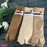 Tất Da Set 10 Đôi Nữ Xỏ Ngón Nga Xù Gót-Gối Chất Liệu Dày Dặn Mềm Mịn Co Giãn Tốt Dễ Phối Đồ Chen Chen