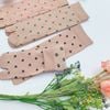 Tất Da xỏ ngón set 10 đôi hoạ tiết bông hoa nhỏ - qua mắt cá chân