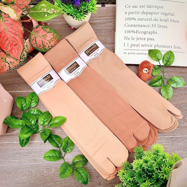 Tất Nữ Xỏ Ngón combo 10 đôi Cao Đến Gối  ENINASI , dài 40 cm chất vải dày dặn , mang chống nắng giữ ấm chân
