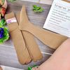 Tất Da Nữ Xỏ Ngón gối 096 set 10 Đôi Chất Liệu Dày Dặn Mềm Mịn Co Giãn Tốt Dễ Phối Đồ - gối 36cm