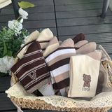 Tất Hàn Quốc Cổ Thấp sét 10 đôi ( 5 kiểu khác nhau ) Chất Liệu Dày Dặn Co Giãn Tốt