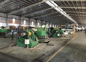  Installing frictional machine and ccv line 